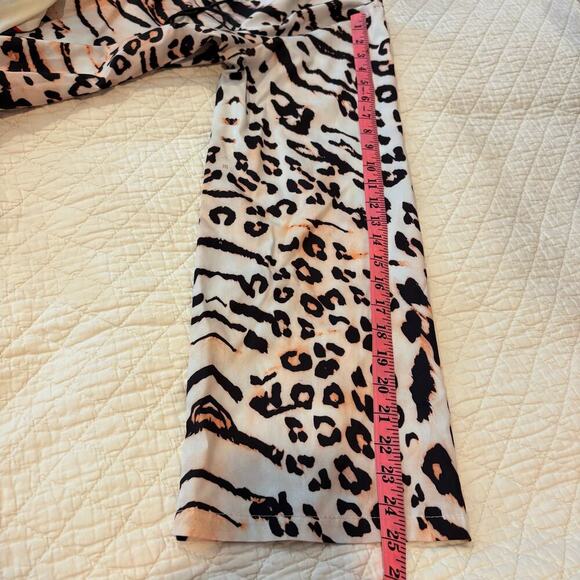 CBR Womens Maxi Dress Leopard Print SzXL Summer Spring Elegant Resort Beachfront - Picture 9 of 9